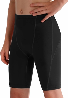 Boys Swim Jammers - Youth Competitive Swim Racing Team Swimming Shorts Swimsuit Trunks Bathing Suit Quick Dry UPF 50 