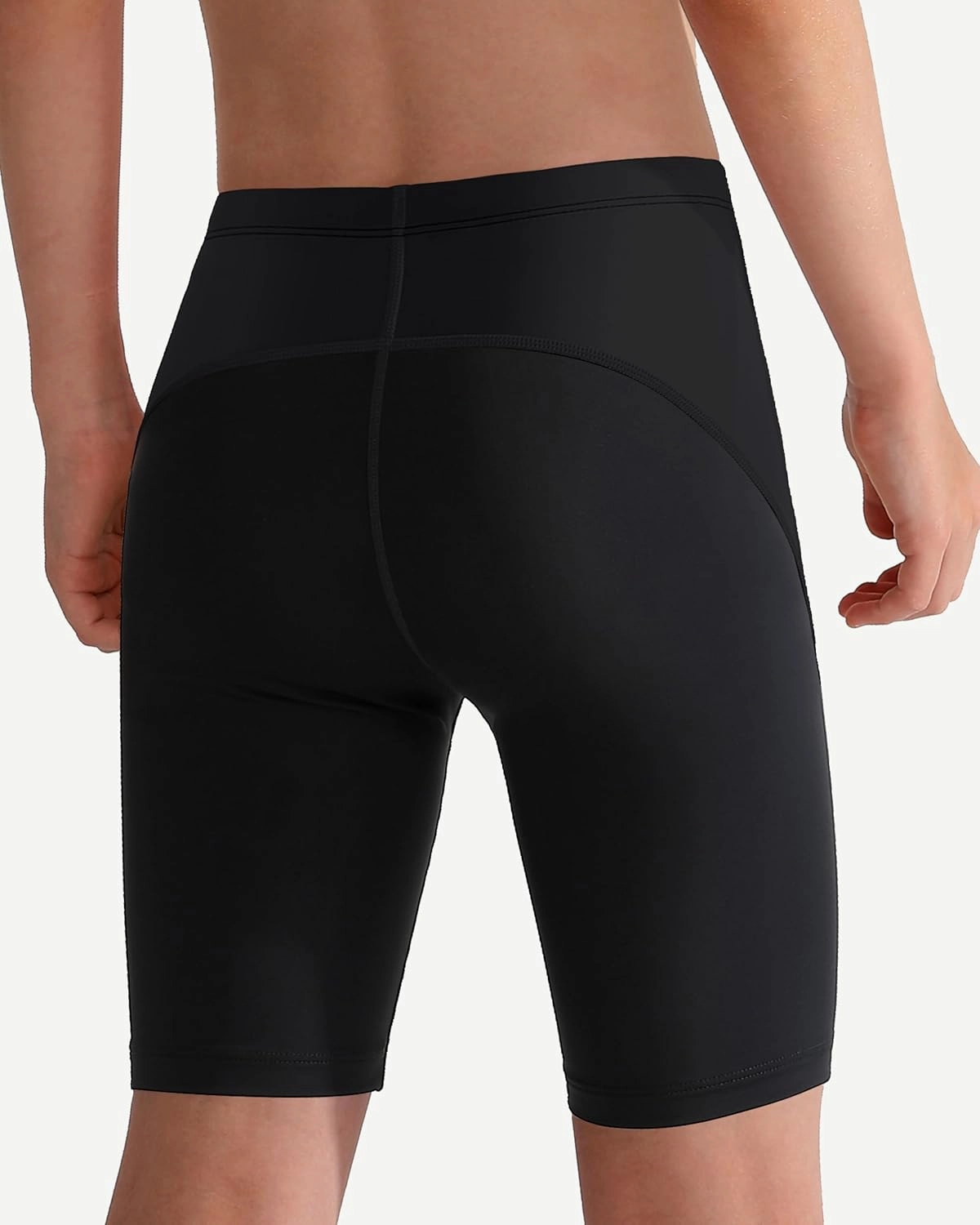 Boys Swim Jammers - Youth Competitive Swim Racing Team Swimming Shorts Swimsuit Trunks Bathing Suit Quick Dry UPF 50 