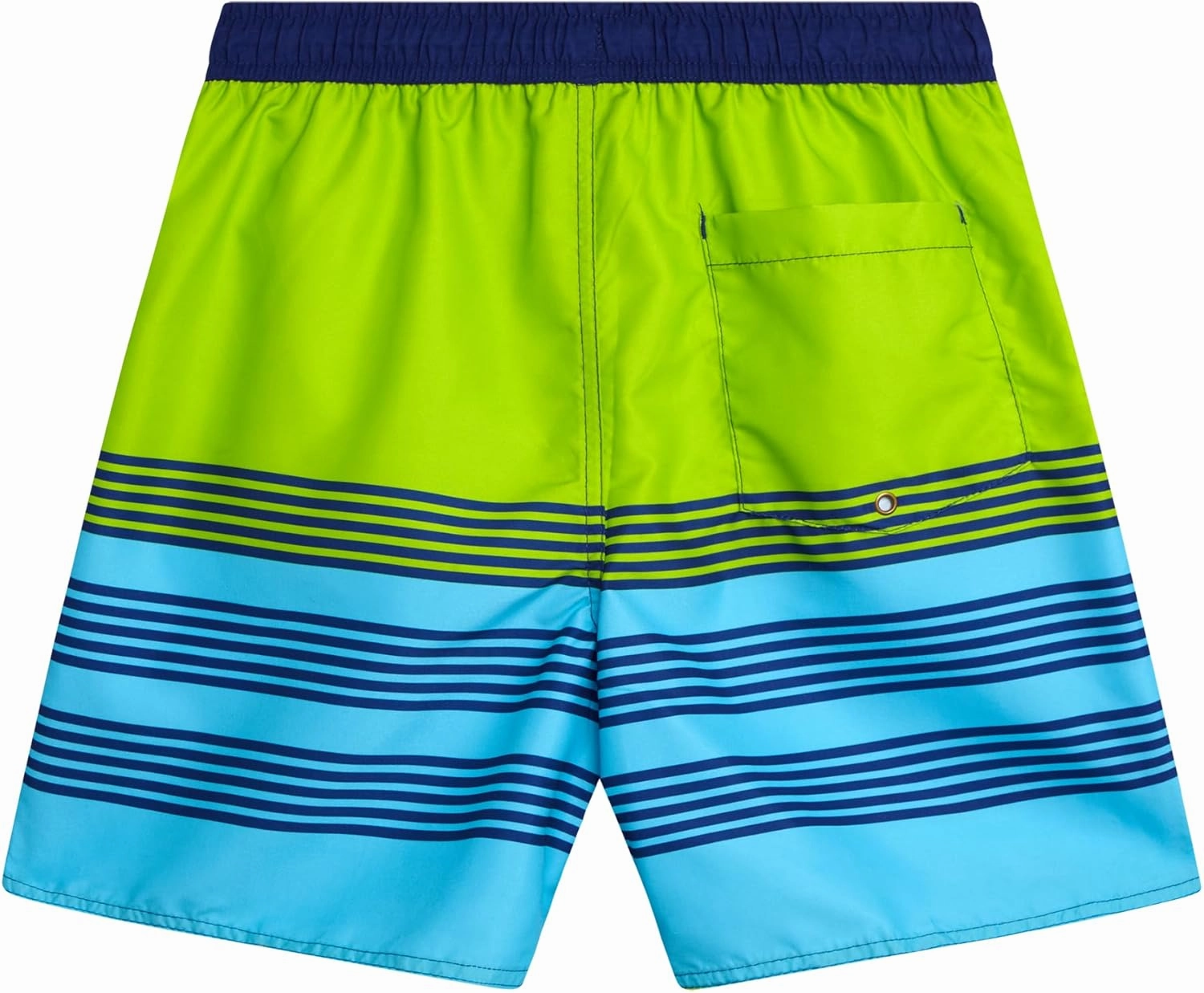 Boys Swim Trunks - 2 Pack Quick Dry Printed Boys Board Shorts Bathing Suit Kids Swimwear with Pockets (Size:8-18)