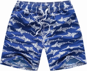 Boys Swim Trunks Baggy Lightweight Breathable Quick Dry Casual Board Shorts Drawstring Elastic Waist Trendy Swimwear