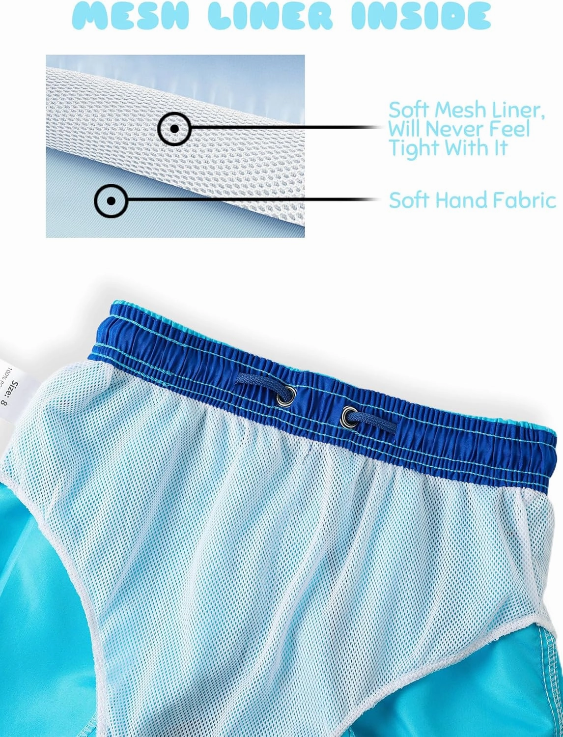 Boys Swim Trunks Boys' Fun Beach Board Shorts 5-14 Years