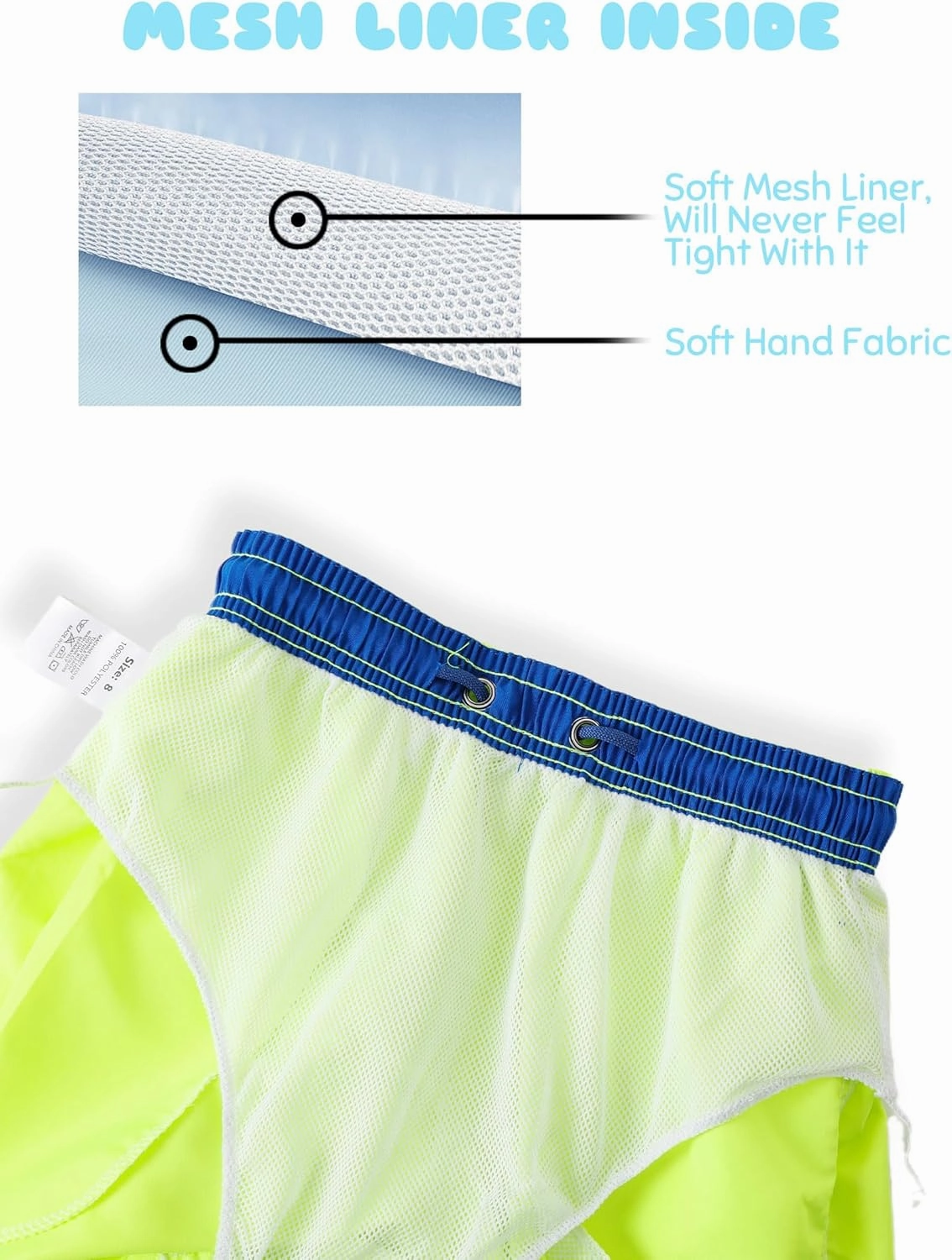 Boys Swim Trunks Boys' Fun Beach Board Shorts 5-14 Years