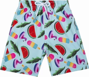 Boys Swim Trunks Boys Quick Dry Shorts Fashion Summer Beach Shorts