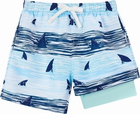 Boys Swim Trunks Compression Liner Bathing Suit Quick Dry Swimsuit 5-18T