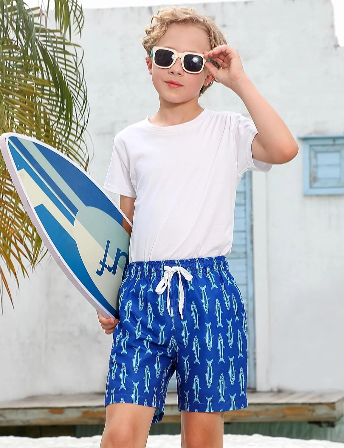 Boys Swim Trunks Compression Liner Bathing Suit Quick Dry Swimsuit 5-18T