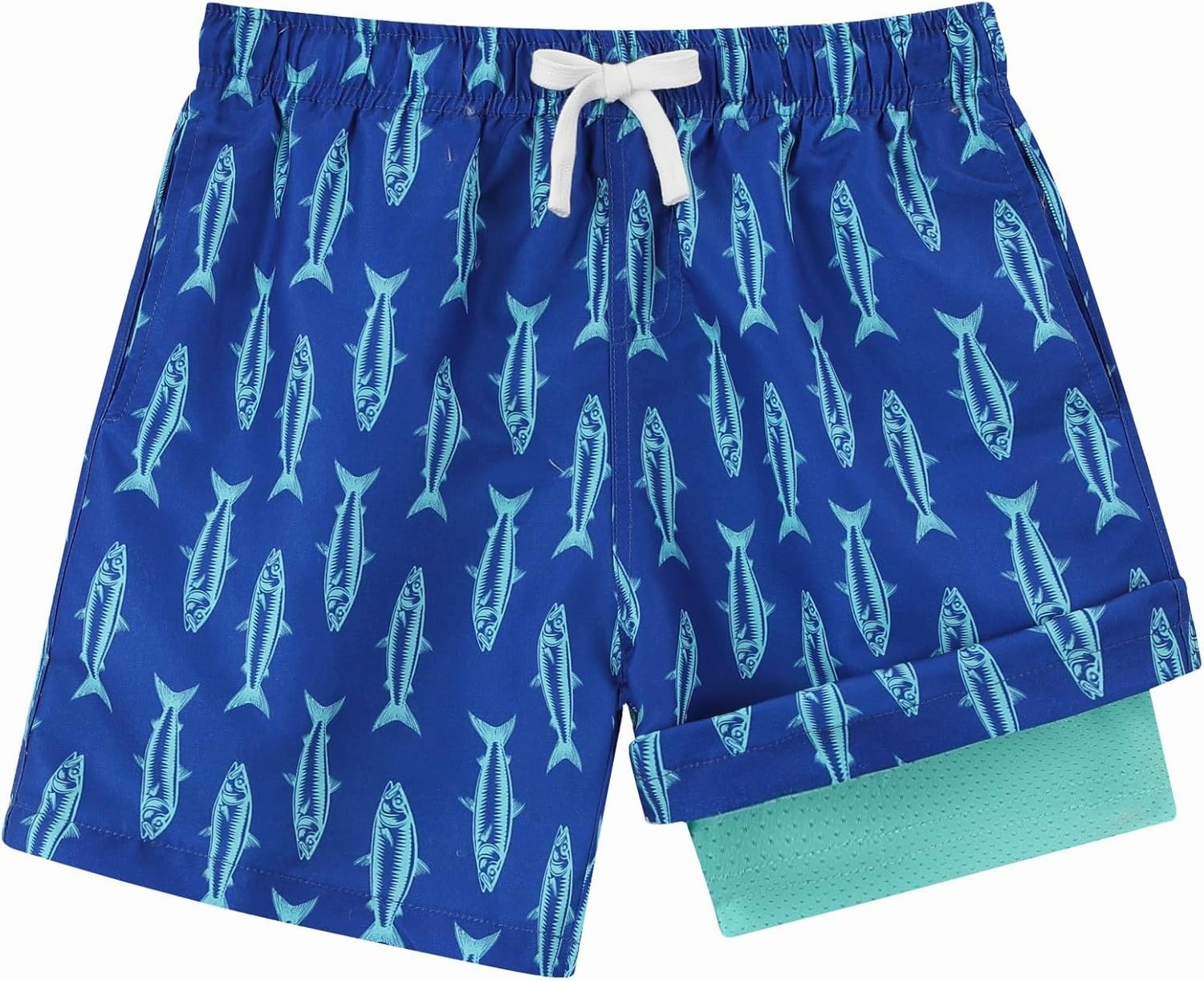 Boys Swim Trunks Compression Liner Bathing Suit Quick Dry Swimsuit 5-18T