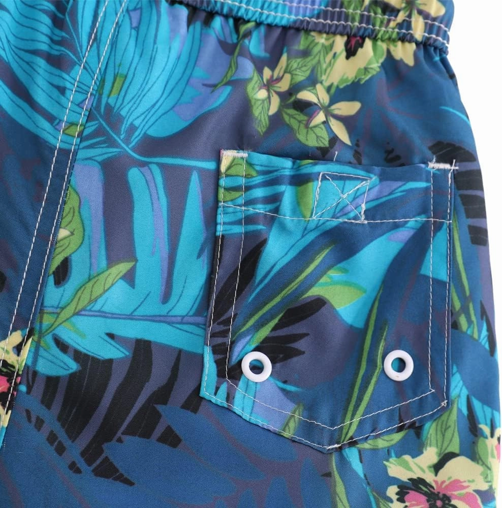 Boys Swim Trunks Quick Dry Board Shorts Beach Swimwear for Kids