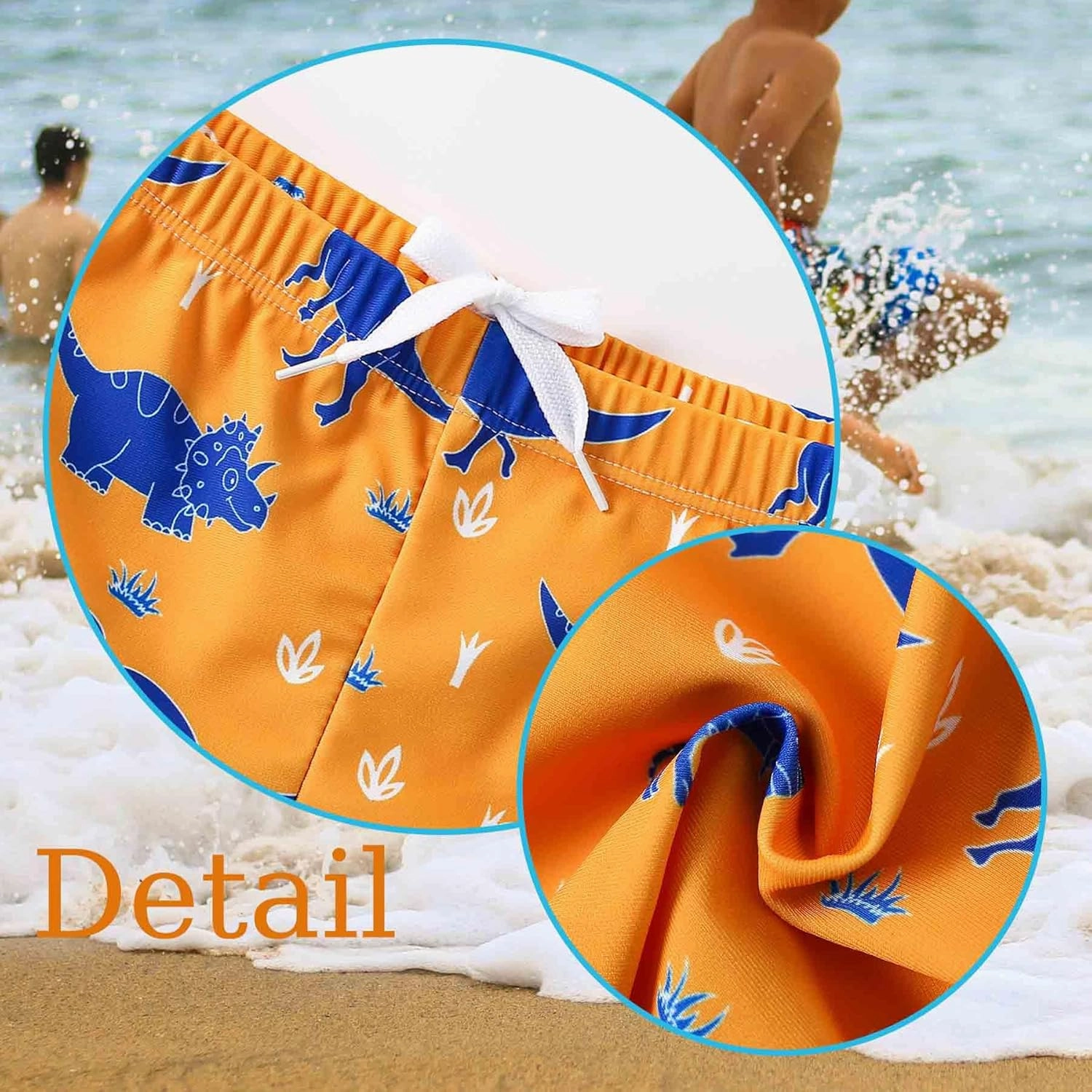 Boys Swim Trunks Quick Dry Board Shorts Swimwear Trunks Hawaii Beach Swimsuit Toddler Bathing Suit Bottom Kid 2-8Years