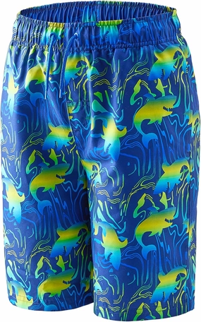 Boys Swim Trunks Quick-Dry w/Ultra Soft Jersey Lining Premium Eco Material UPF 50 