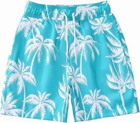 Boys Swim Trunks Toddler Broad Swim Shorts Quick Dry Kids Swim Bathing Suit Boys Swim Set