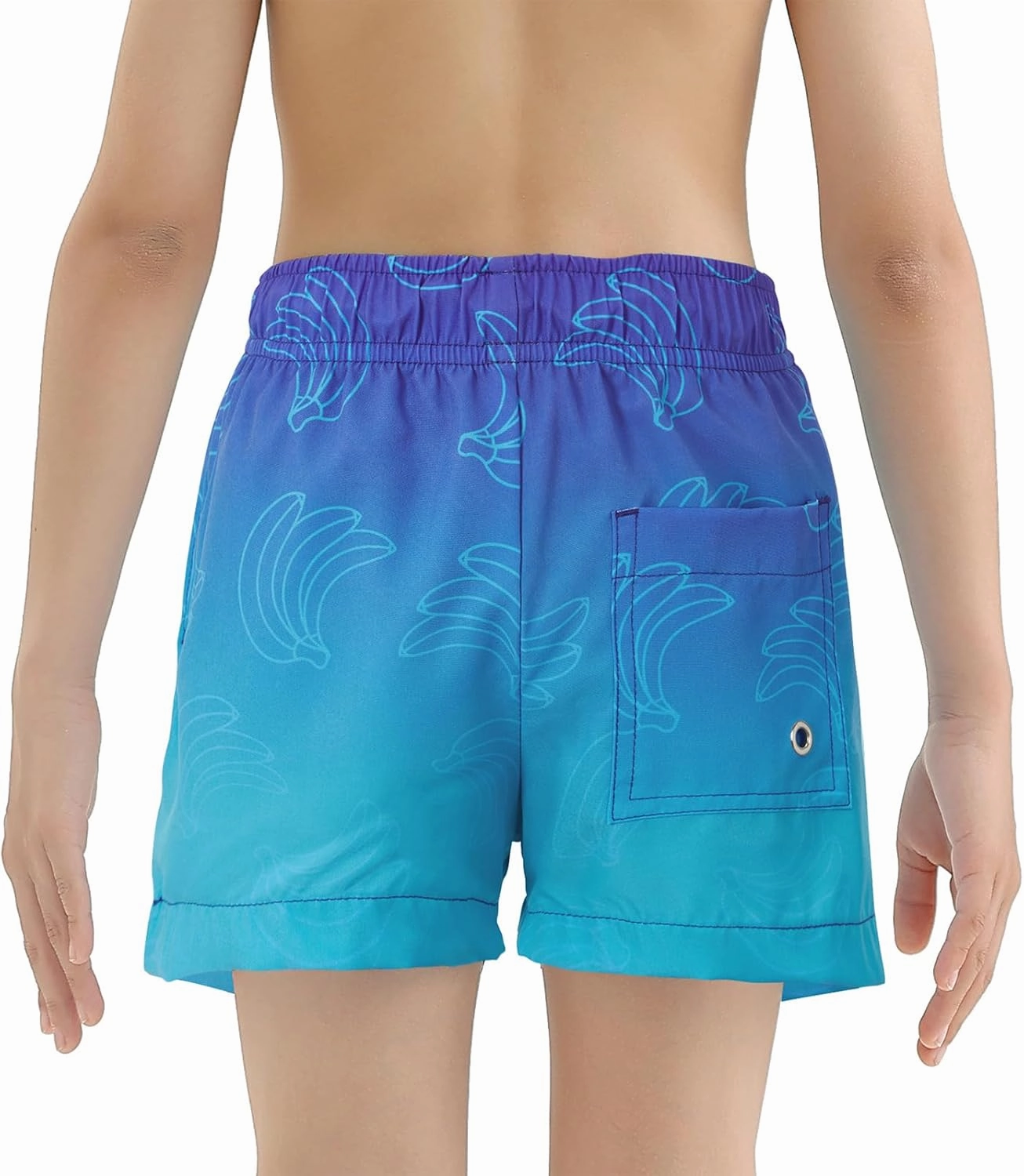 Boys Swim Trunks with Boxer Brief Liner Swim Shorts Compression Liner Youth Anti Trunks