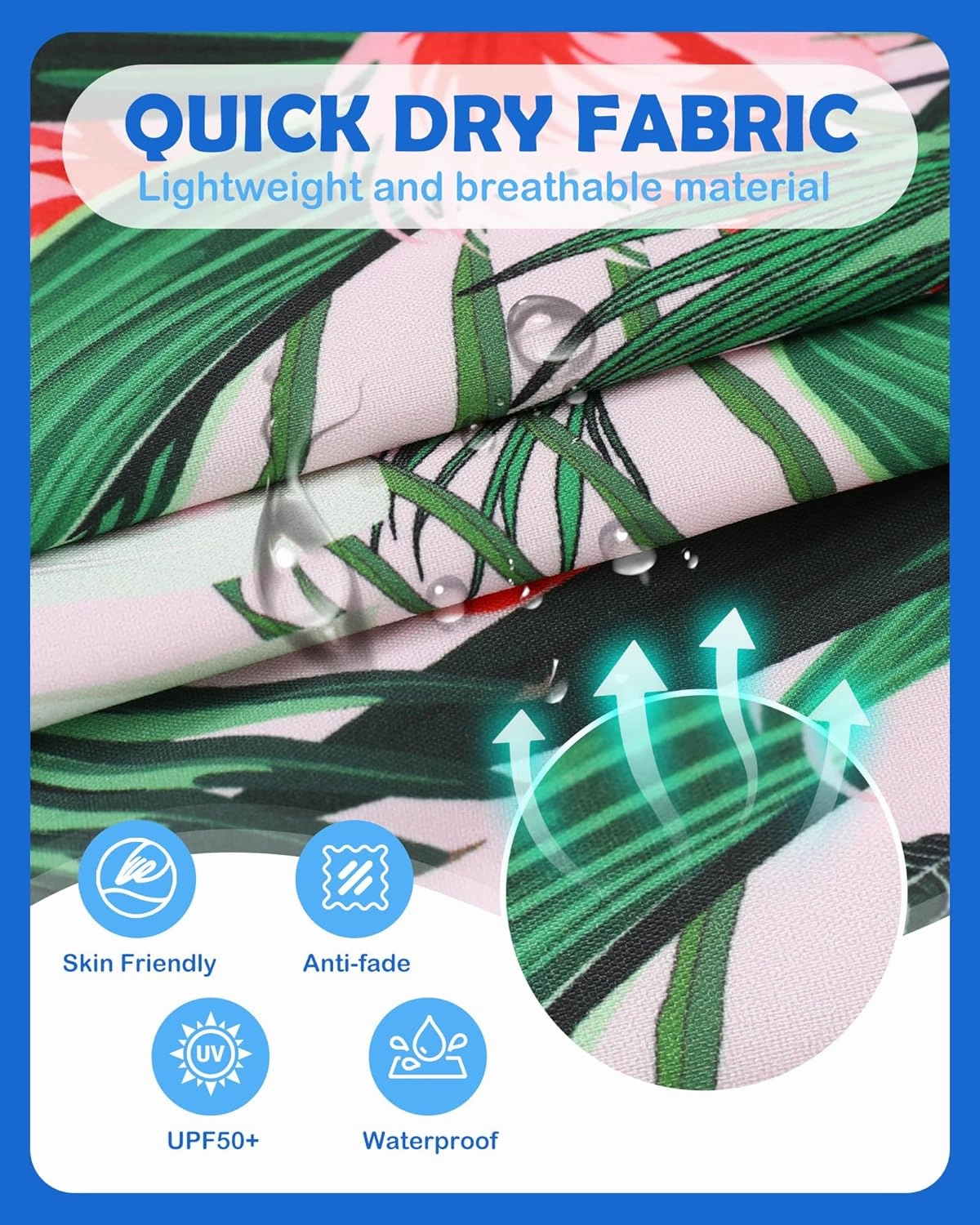 Boys Swim Trunks with Compression Liner Boy Stretch Quick Dry Swim Shorts Kids UPF 50  Beach Swimsuit 5-10 Years