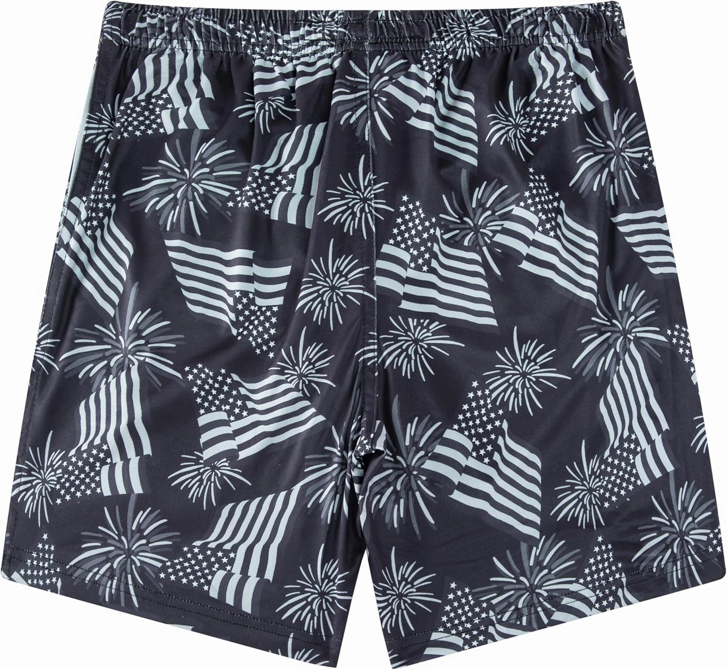 Boys Swim Trunks with Compression Liner Boys Stretch Swim Shorts Quick Dry 2 in 1 Beach Shorts 4-17 Y