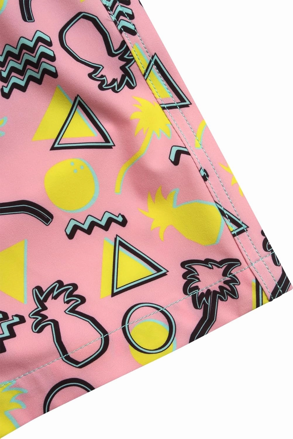 Boys Swim Trunks with Compression Liner Quick Dry 4-Way Stretch Bathing Suit (Sizes: 8-14)