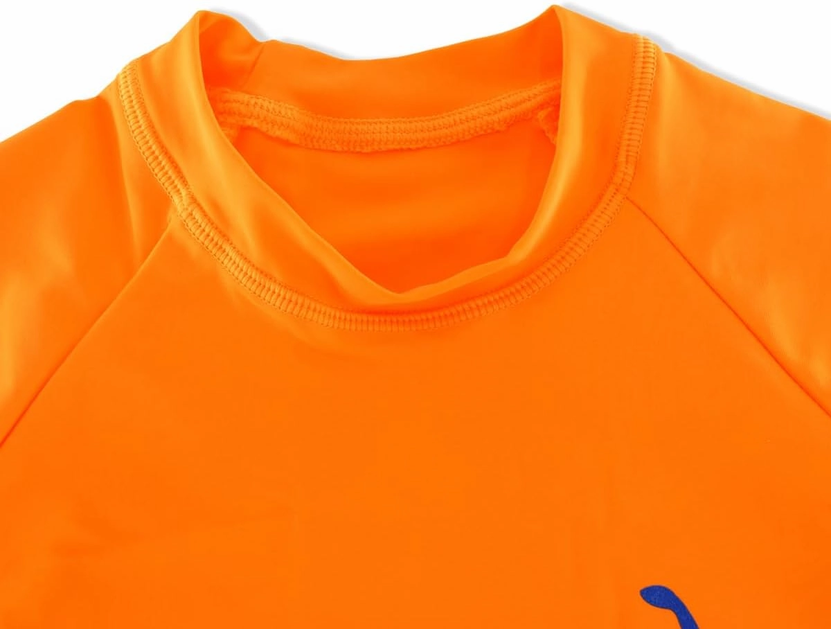 Boys Two Piece Rash Guard Swimsuits Kids Short Sleeve Sunsuit Swimwear Sets