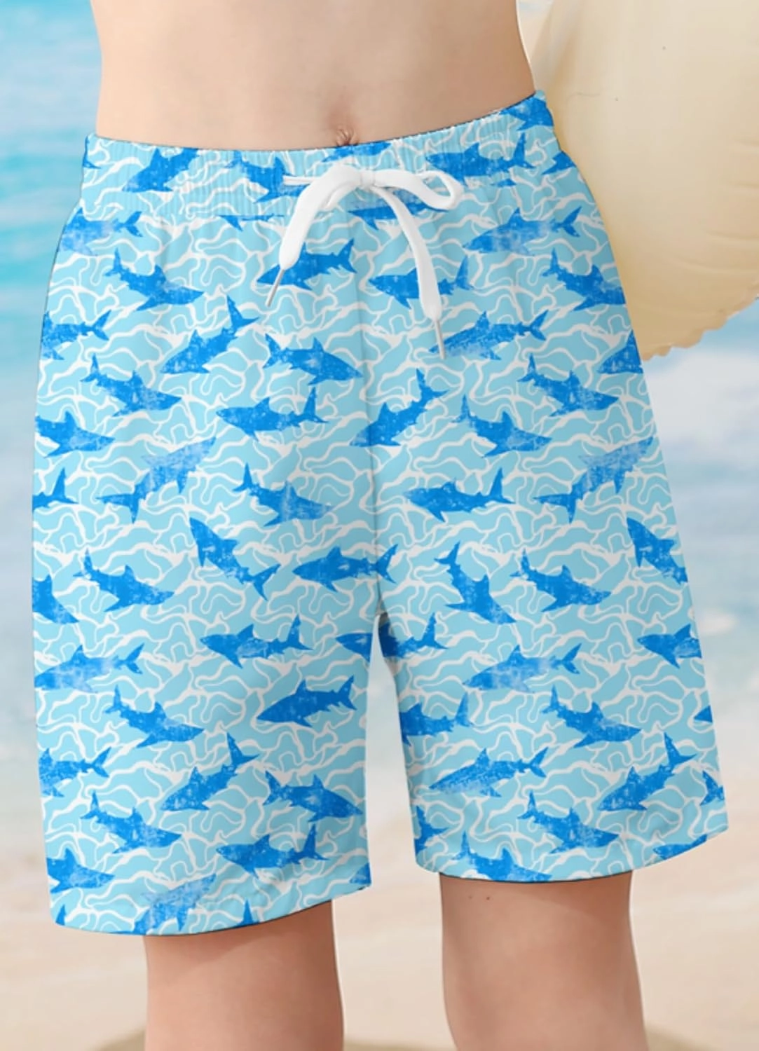 Boys Two Piece Rash Guard Swimsuits Sets Bathing Suits with Trunks 4-12 Years
