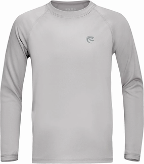 Boys UPF 50  Swim Shirt Long Sleeve, 1 or 2 Pack UV Sun Protection Rash Guard, Youth Kids SPF Water Shirts for Beach Surf