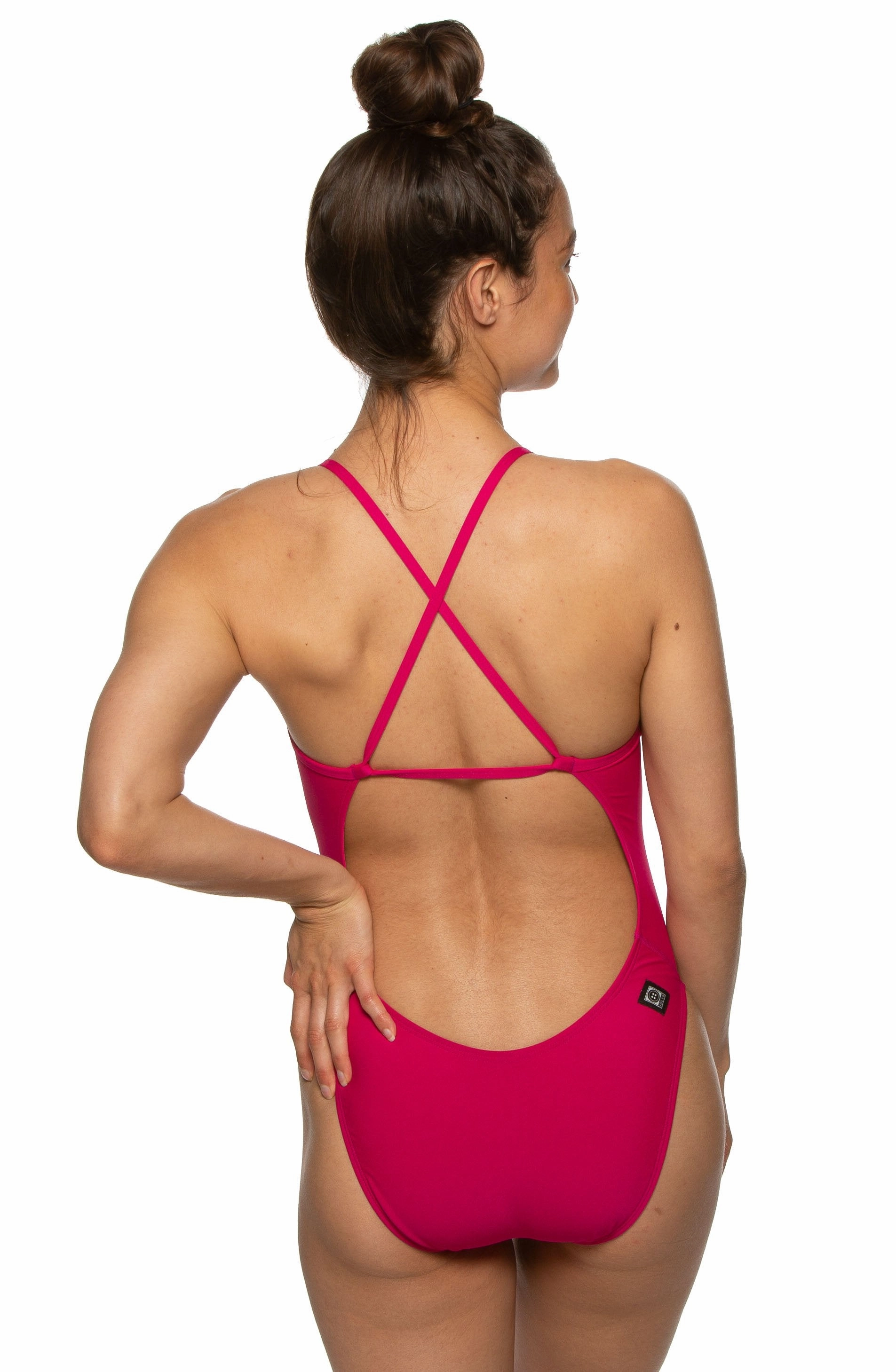 Brandon 2 One Piece Swimsuit - Dragon Fruit