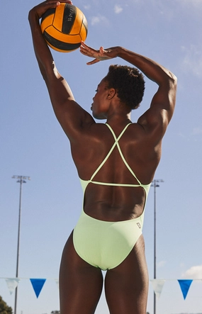 Brandon 2 One Piece Swimsuit - Mint