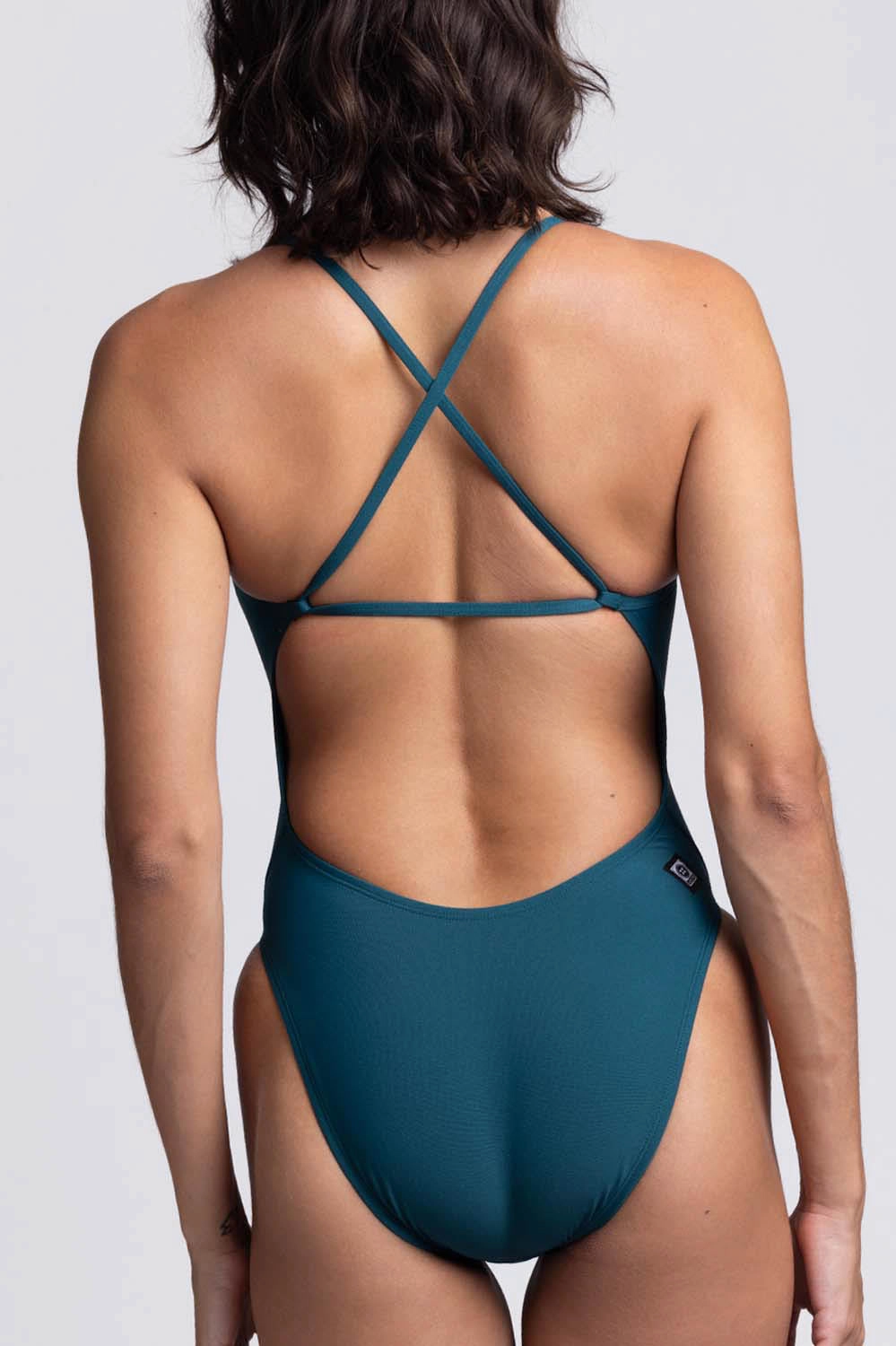 Brandon 2 One Piece Swimsuit - Peacock