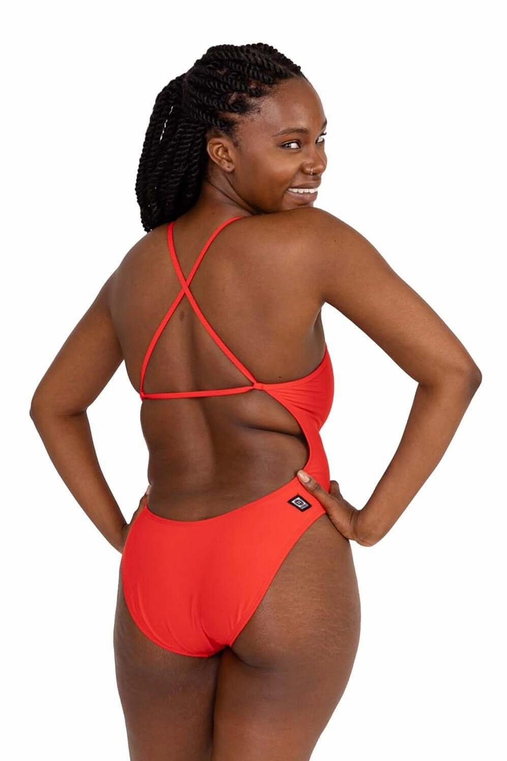 Brandon 2 One Piece Swimsuit - Strawberry