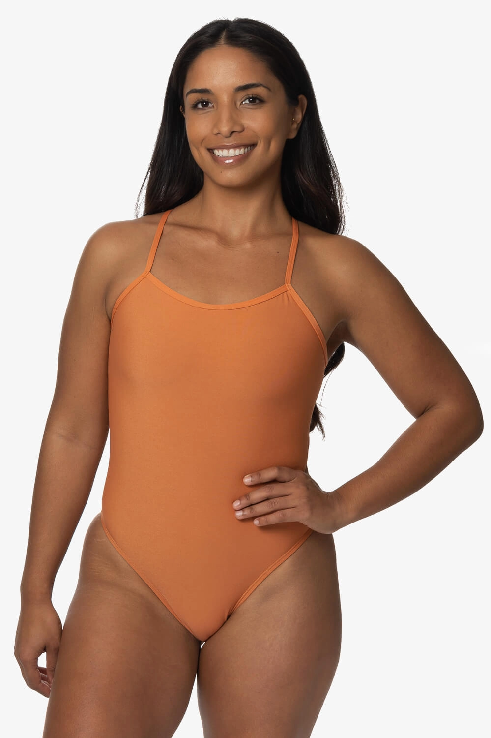 Brandon 2 One Piece Swimsuit - Tawny