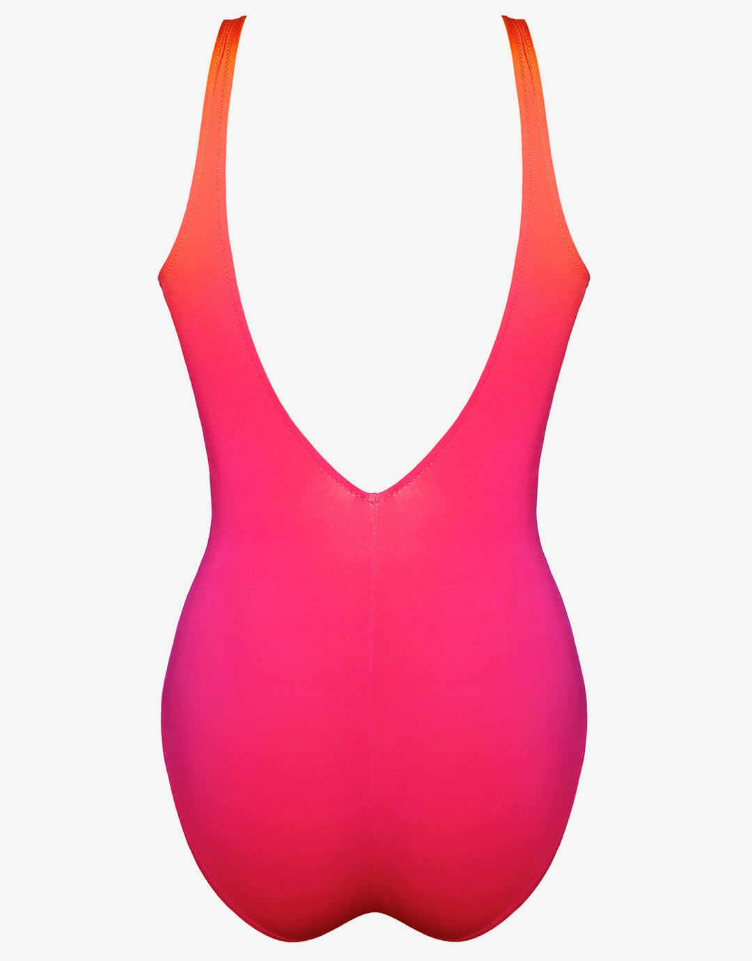 Brasil Wrap Front Swimsuit - Pink Ombre