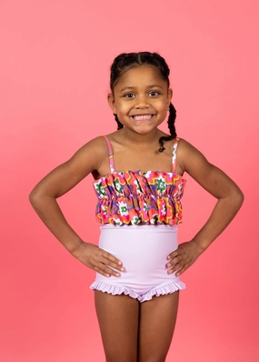 Bright Lilac | Mini All Ruffled Up Bottoms
