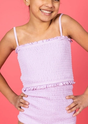 Bright Lilac | Mini Bandeau Top