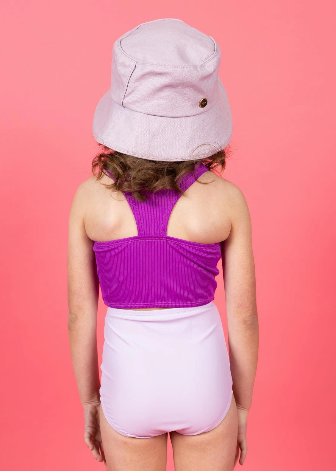 Bright Lilac | Mini High-Waisted Bottoms
