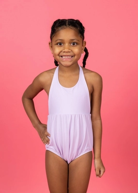 Bright Lilac | Mini Romper One-Piece