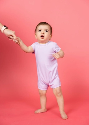 Bright Lilac | Mini Shorties Rashguard (Unisex)