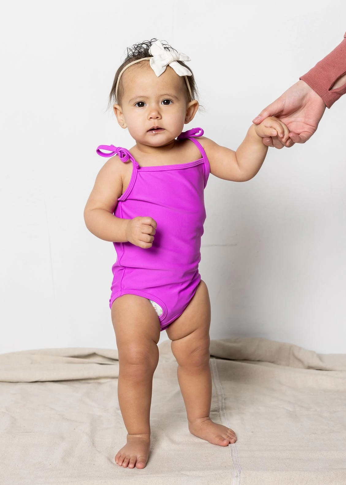Brilliant Violet | Baby Simply One-Piece