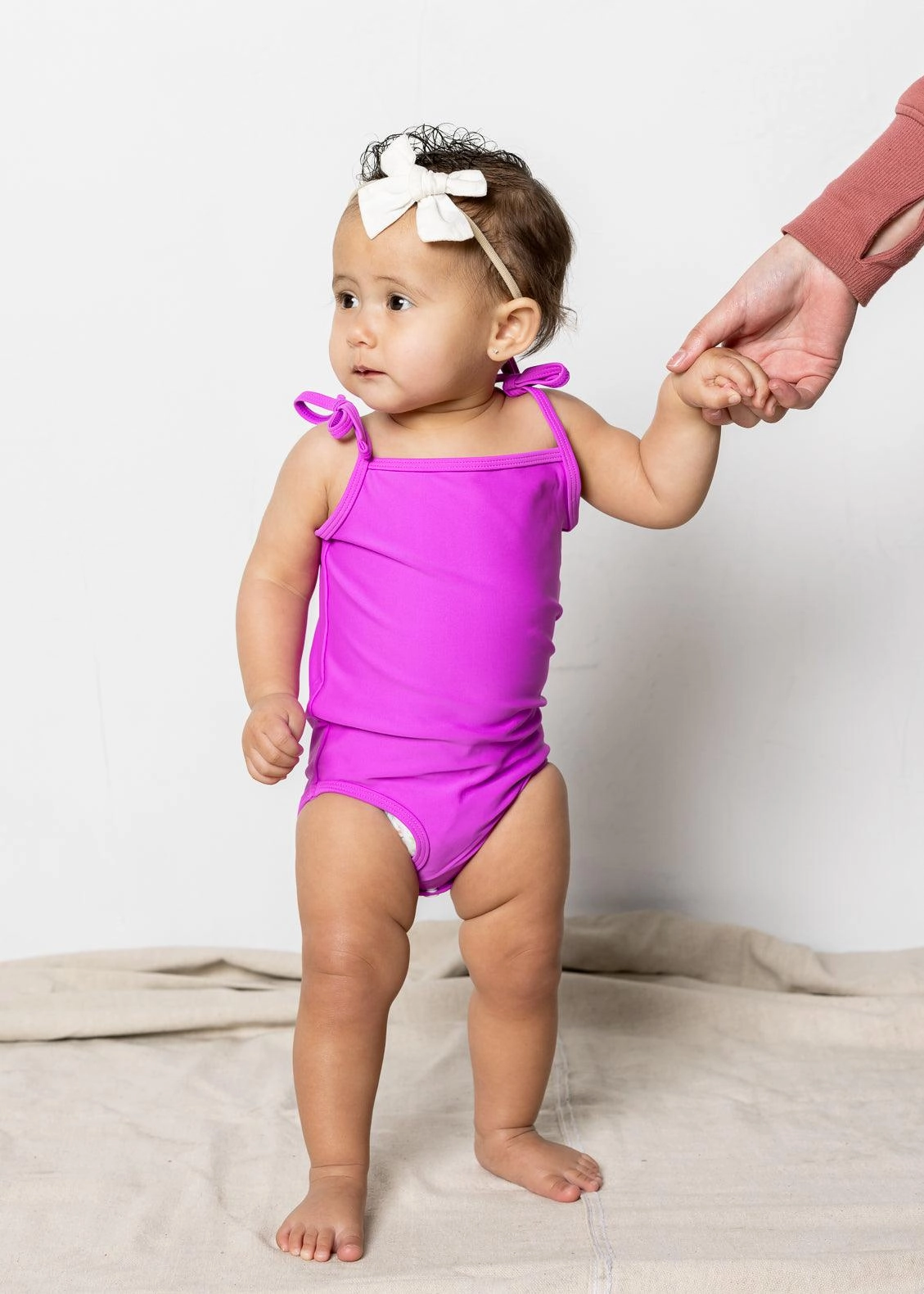 Brilliant Violet | Baby Simply One-Piece