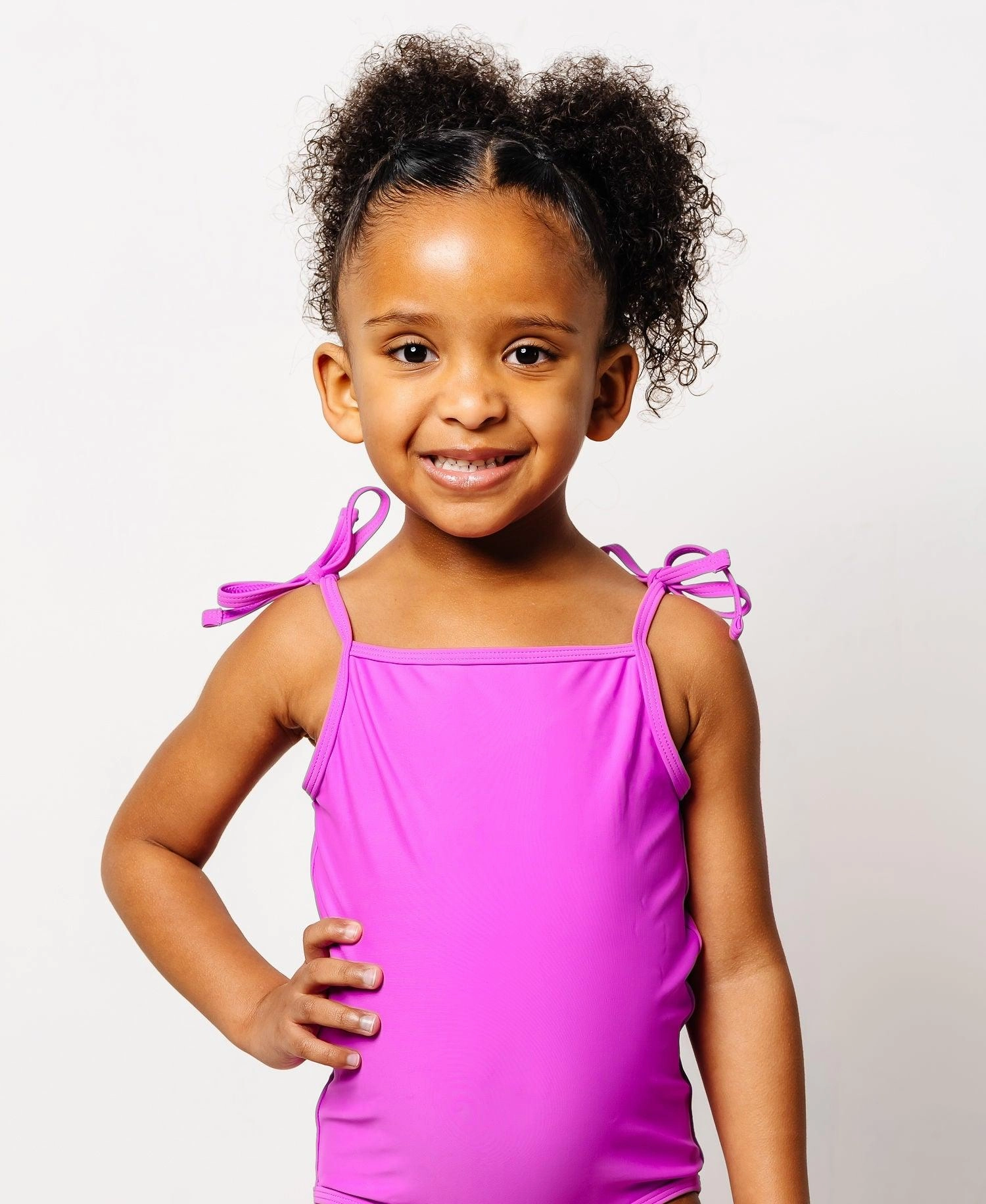 Brilliant Violet | Mini Simply One-Piece