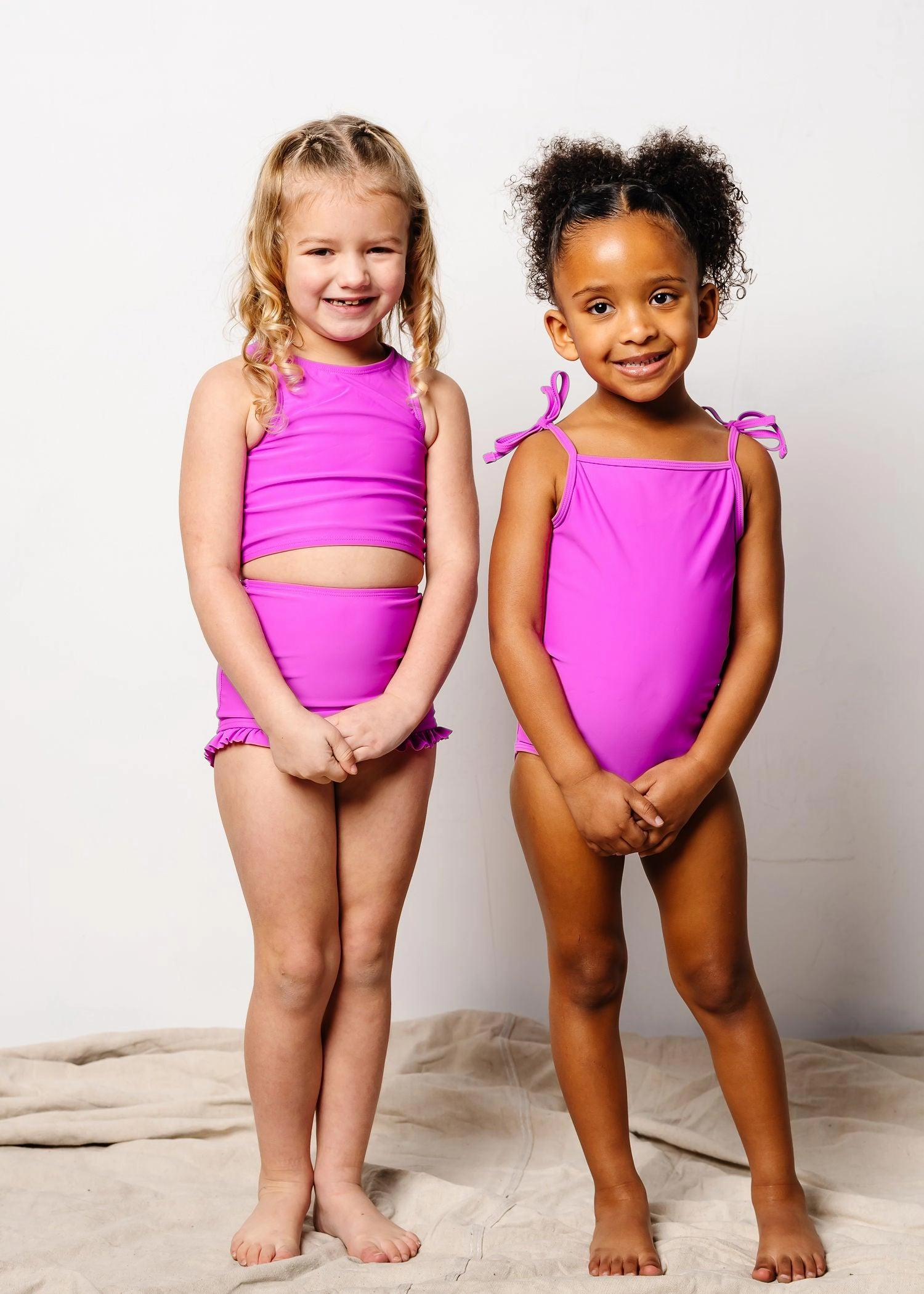 Brilliant Violet | Mini Simply One-Piece