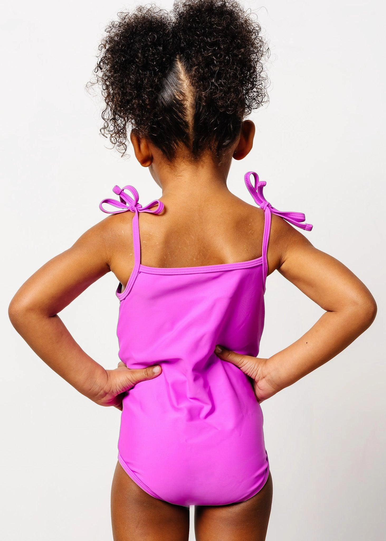 Brilliant Violet | Mini Simply One-Piece