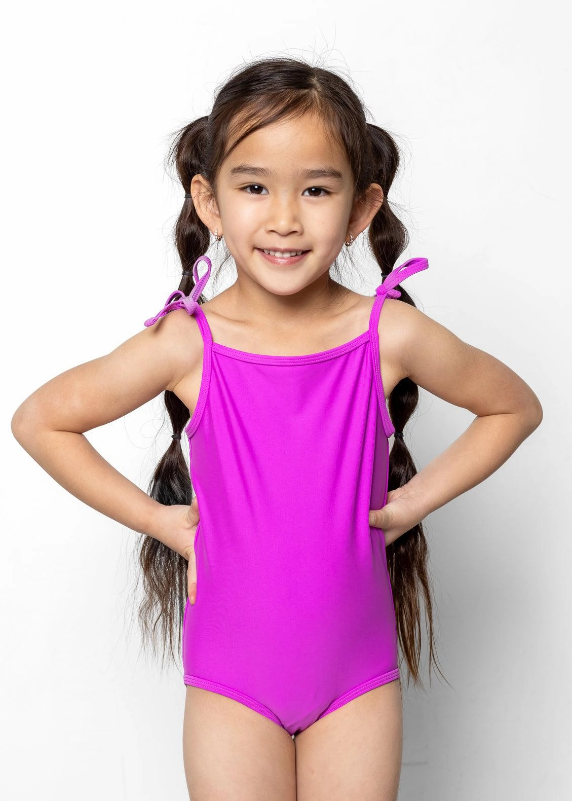 Brilliant Violet | Mini Simply One-Piece