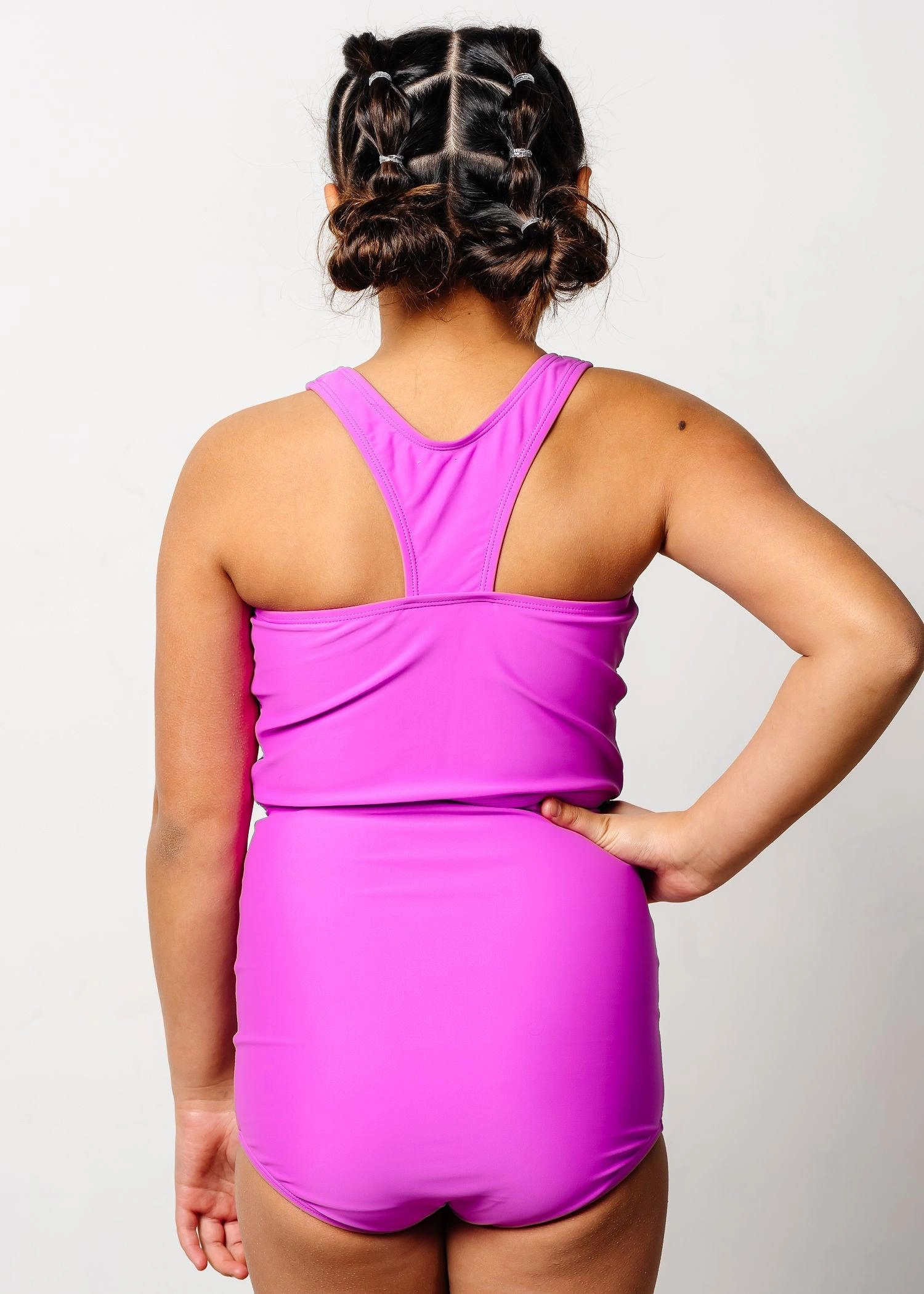Brilliant Violet | Youth Bow Bottoms