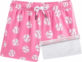 BRISIRA Boys Swim Trunks Bathing Suit Compression Boxer Brief Liner Anti-Chafe Swimsuit Swim Shorts Toddler Kids Youth Teen
