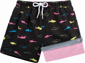 BRISIRA Toddler Boys Swim Trunks Swimsuit Boys Bathing Suit Compression Boxer Brief Liner Anti-Chafe Little Kids Baby 12m-5t