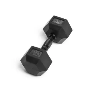 Built to Impress 20lb Virgin Rubber Hex Dumbbell Low Odour SDVR-20 Hot Right Now, Ankle weights, Stretching,Flexibility