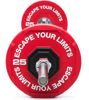 Built to Impress Escape Elite Urethane Bumper Plates Up to 25Kg Final Call, Curved Treadmills, Smart home gym