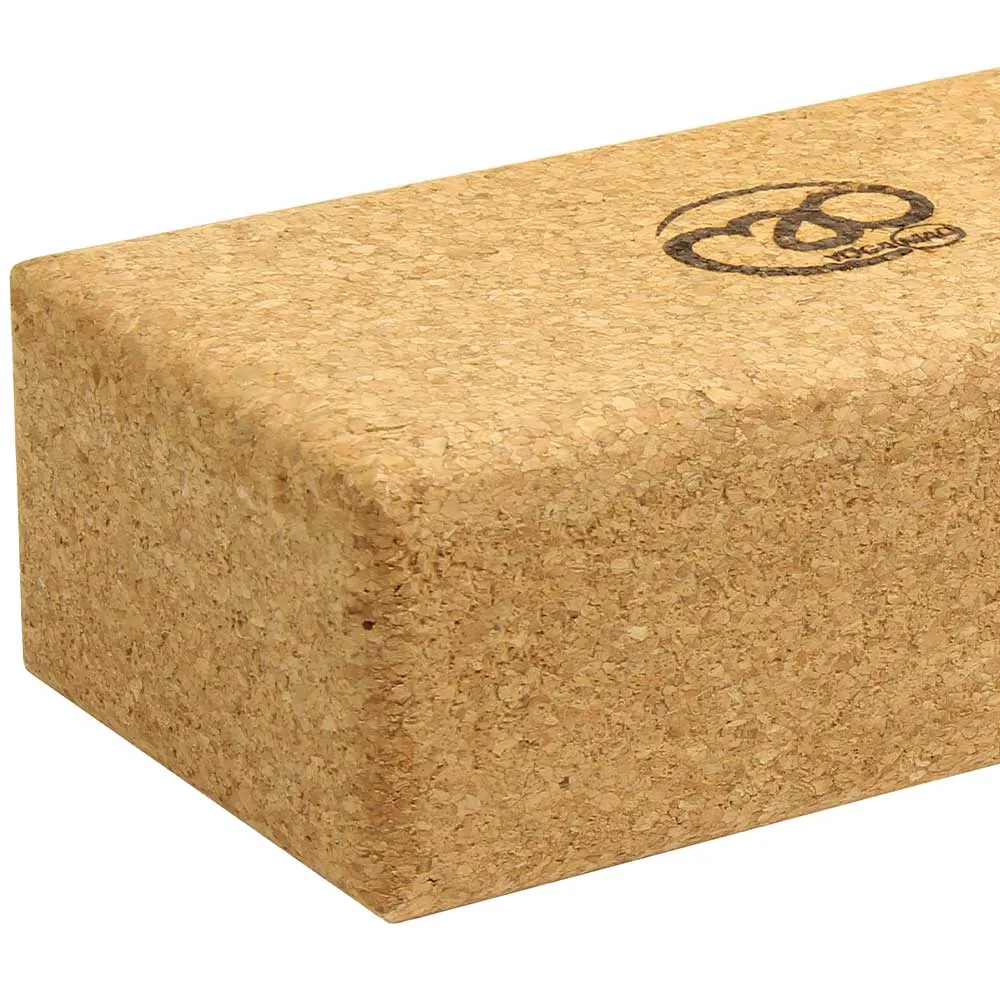 Fitness Mad Cork Yoga Brick, Yoga Blocks,Bricks