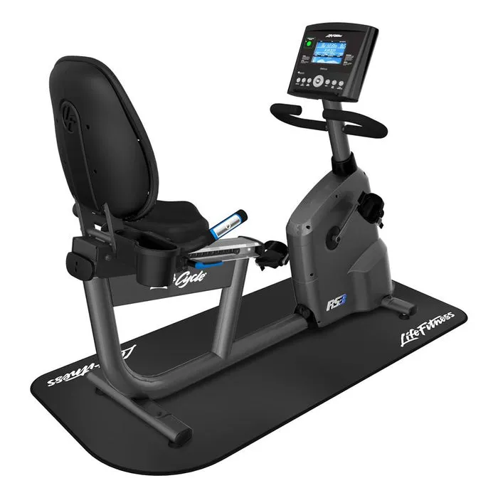 Life Fitness Equipment Mat, Air bike exercise