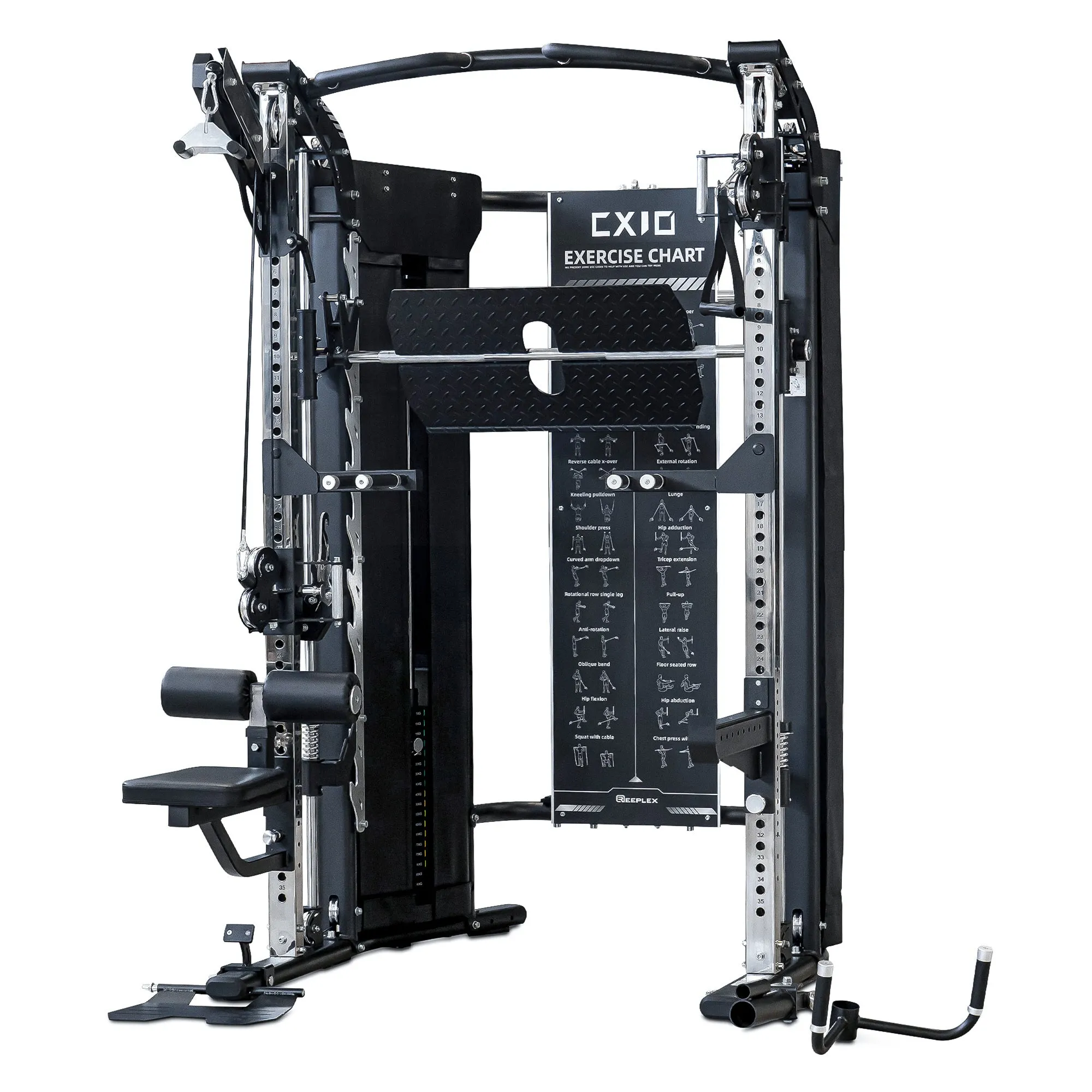 Built to Impress Reeplex CX10 Multi Functional Trainer   Gym Attachments Limited Edition, Gym pulley system