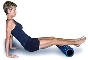 RumbleRoller Full Size X-Firm (Black), Collars, Ergometers, Parallettes for calisthenics
