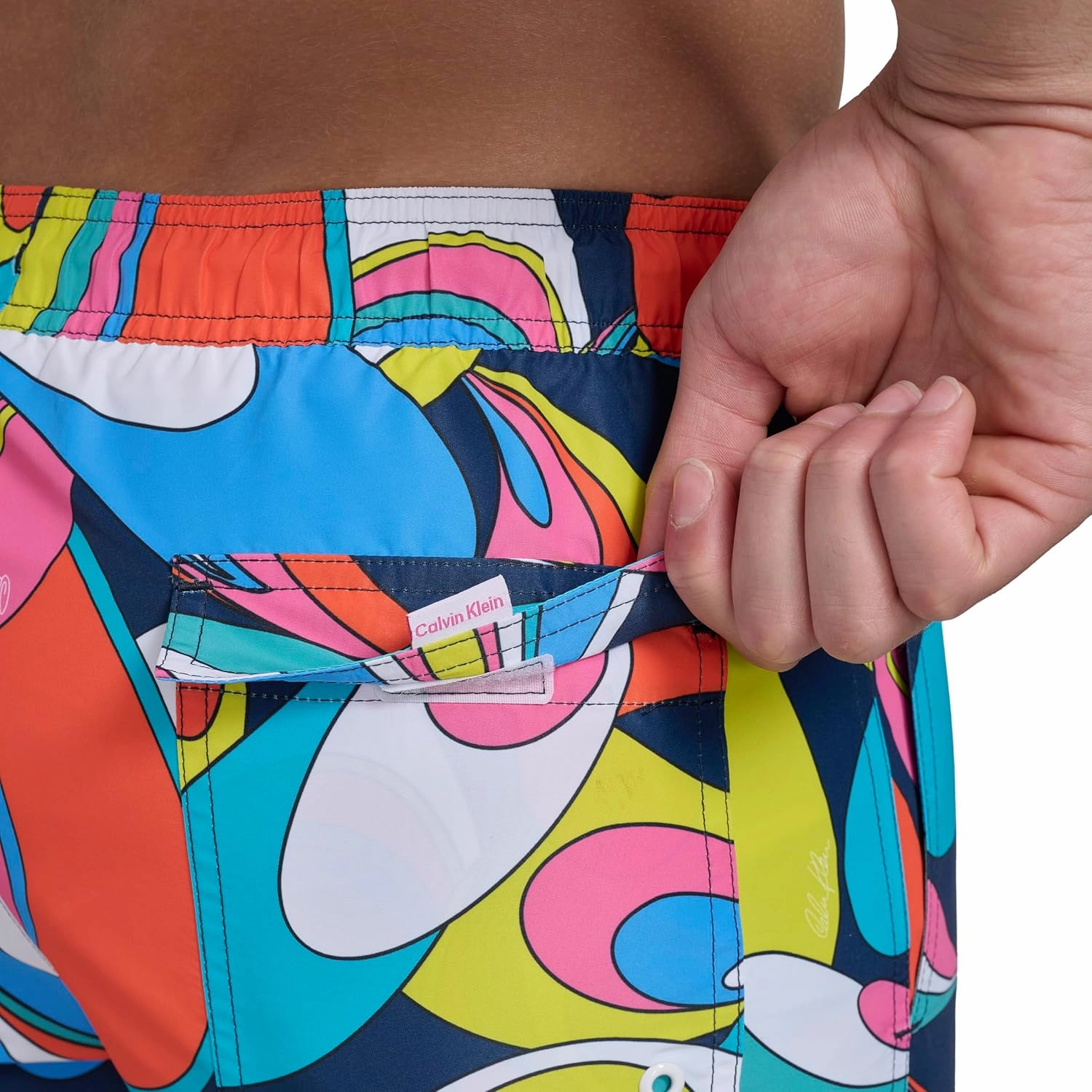 Calvin Klein Men's Volley Quick Dry Lightweight Swim Trunk