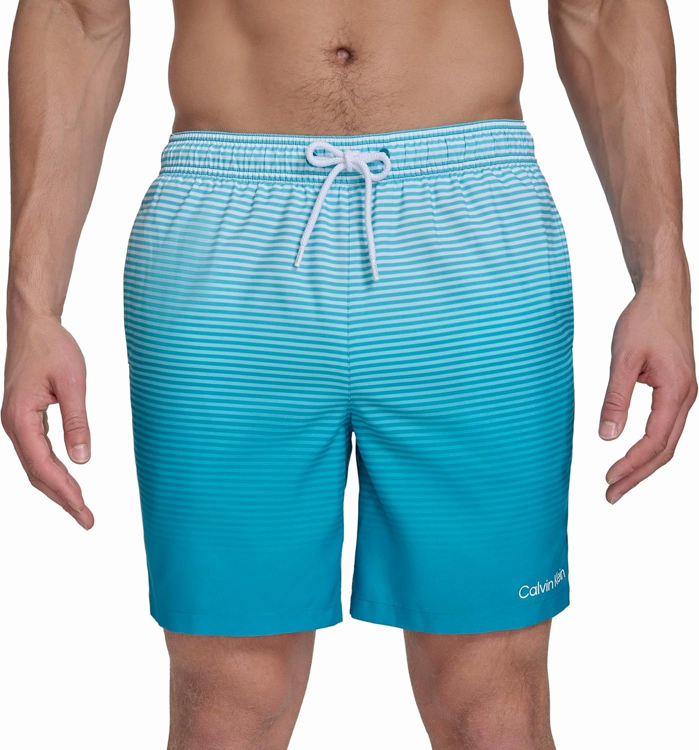 Calvin Klein Men's Volley Quick Dry Lightweight Swim Trunk