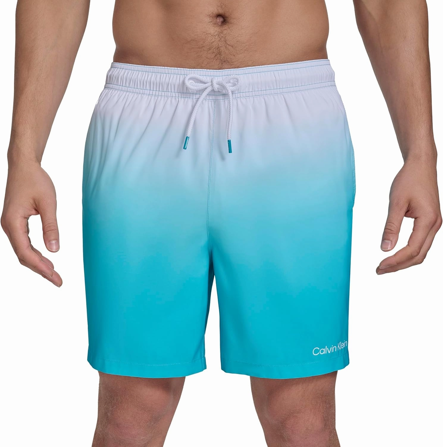 Calvin Klein Men's Volley Quick Dry Lightweight Swim Trunk
